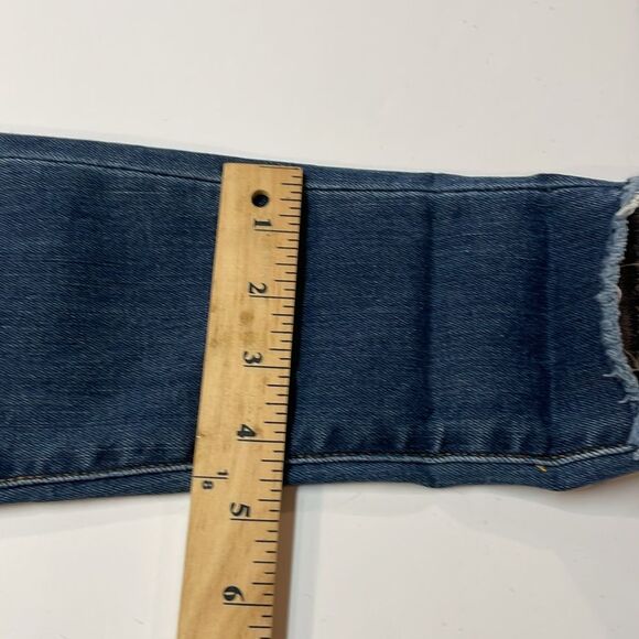 Judy Blue Distressed Skinny Woman’s Jeans High Rise Button Fly Sz 1 - Picture 12 of 13